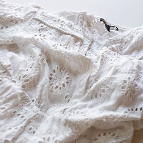 Maje Rapala White Mini Dress - Picture 8 of 8